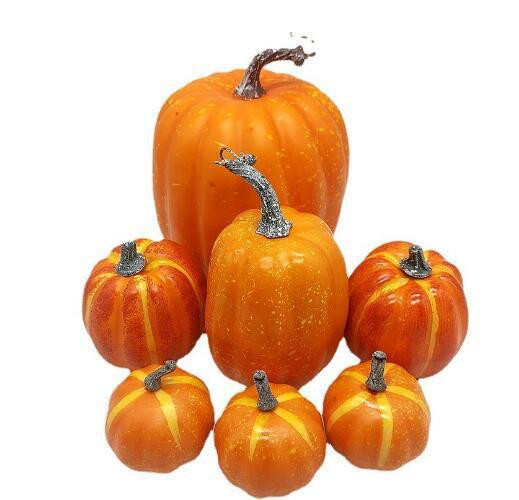 Гарбузи на Хелловін 7 штук помаранчевий Київ - фото 3