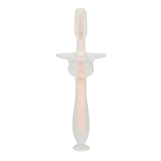 Силіконова зубна щітка Mumlove MGZ-0707(Pink) з обмежувачем Вінниця