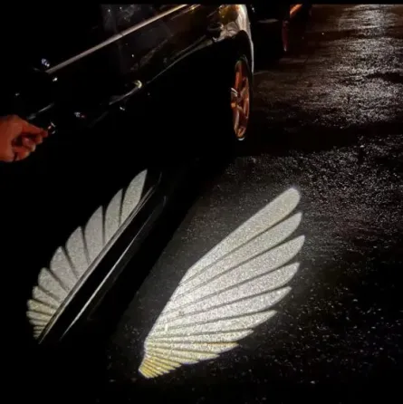 Подсветка "Крылья Ангела" в боковые зеркала HD-качество 2шт (пр-во Завод) СН-ТЕСТ Коломыя