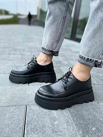 Nivelle Туфлі жіночі NIVELLE 2138/Соня-6 чорні (весна-осінь, шкіра натуральна) (4769) лише 37р. Коломыя