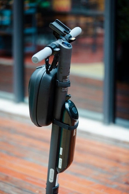 Сумка для електросамоката NINEBOT SEGWAY BLACK фронтальна Київ - фото 4