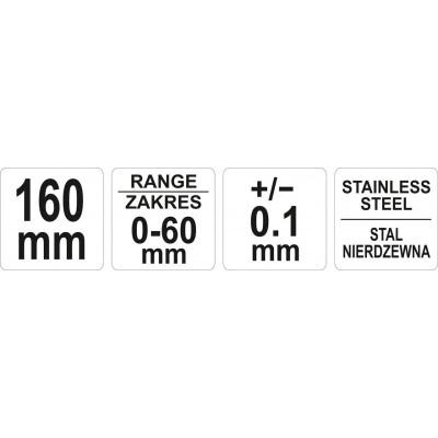 Штангенциркуль Yato YT-72090 Вінниця - фото 5