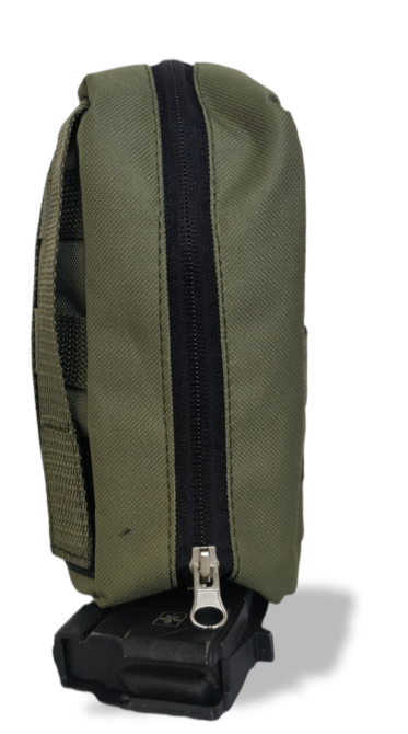 Підсумок універсальний на змійці олива хакі аптечка армійська на блискавці з кріпленням молі Одеса - фото 17