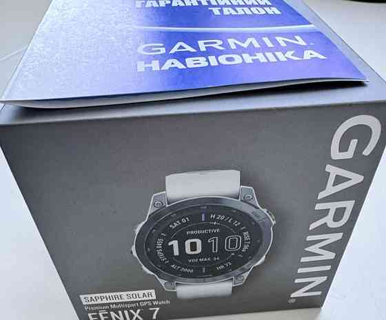 Смарт-Часи Garmin Fenix 7 Sapphire Solar Київ