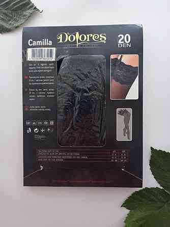 Чулочки под пояс dolores camilla 20den черные Славута