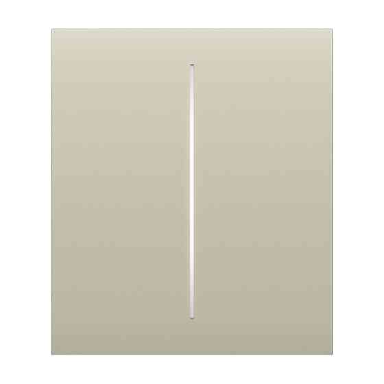 Кнопка Ajax CenterButton (2-gang) ivory для двоклавішного вимикача Киев