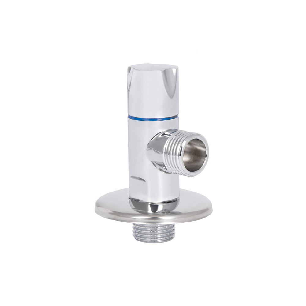 Кран кутовий Thermo Alliance Standart (ручка кругла) з керам.буксою 1/2"Н х 1/2"Н SF342W1515 Київ - фото 11