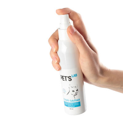 Спрей для тварин Pet's Lab Стоп-запах від життєдіяльності котів 150 мл (9750) Вінниця - фото 2