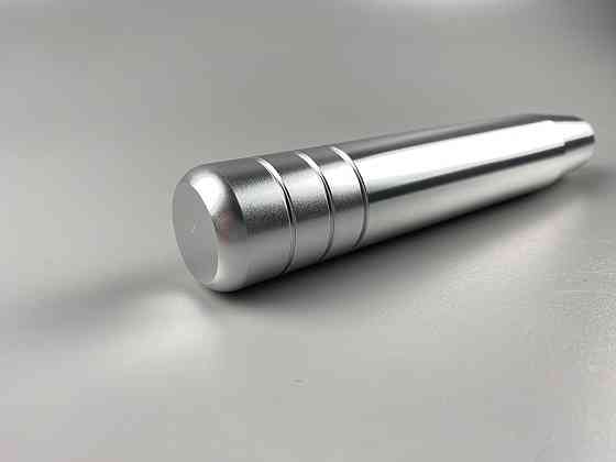 Наконечник важеля КПП срібляста універсальна ручка перемикання передач із 3 штуцерами Мукачево