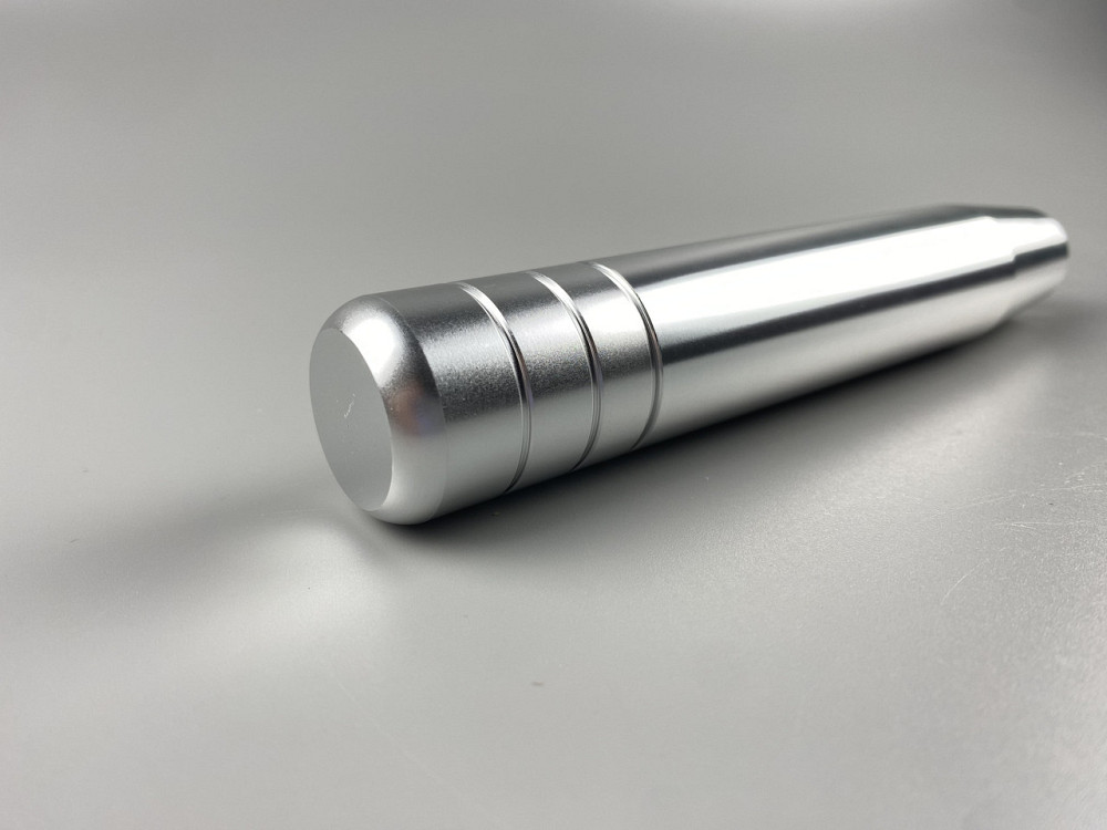 Наконечник важеля КПП срібляста універсальна ручка перемикання передач із 3 штуцерами Мукачево - фото 3