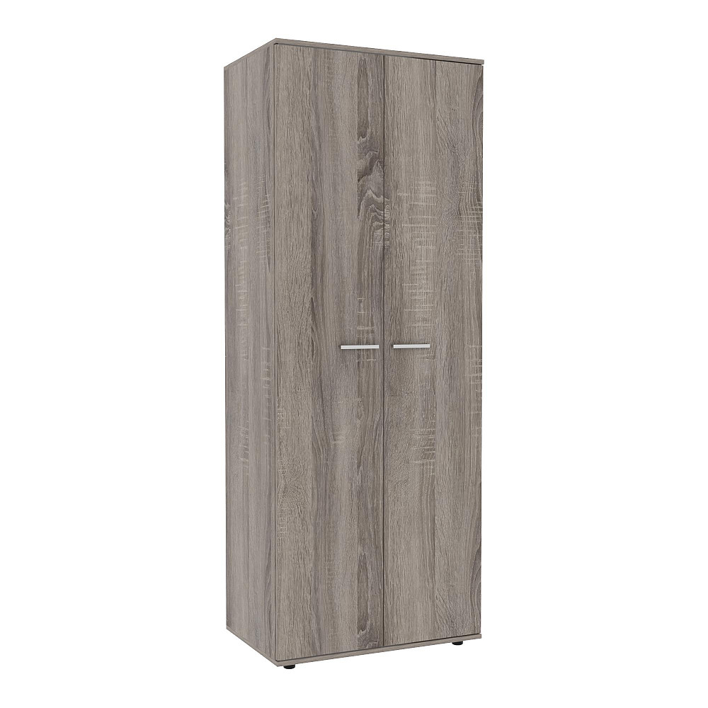 Шкаф для одежды Hugo H-1, Дуб Сонома Трюфель, 800/520/2120 Львов - изображение 1