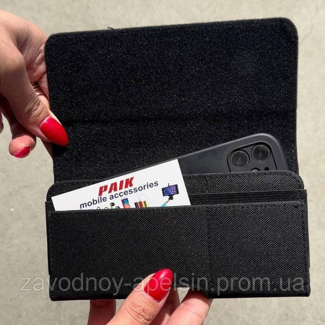 Чохол кишеня на пояс 6,1" скоба під ремінь (160 х 80 мм) Одеса - фото 2