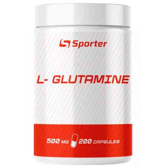 L-глютамін Sporter L-glutamine 200капс Луцьк