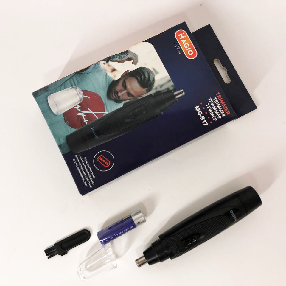 Тример для носа і вух хорошої якості MAGIO MG-917, Тример для видалення волосся з носа XA-84 Івано-Франківськ - фото 4