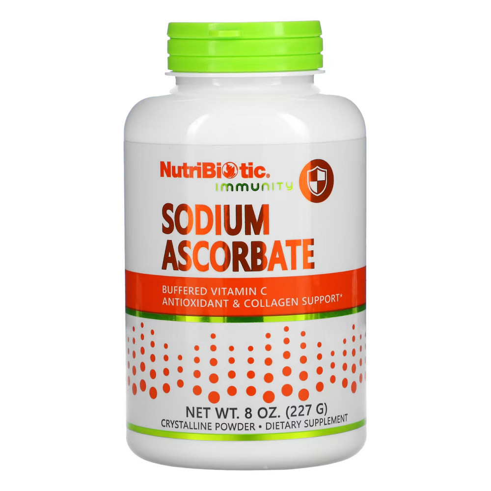Буферизированный витамин С Nutribiotic Sodium Ascorbate Powder 227g Киев - изображение 1