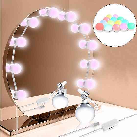 LED підсвічування для дзеркала з регулюванням яскравості USB RGB 10 шт SBR Київ