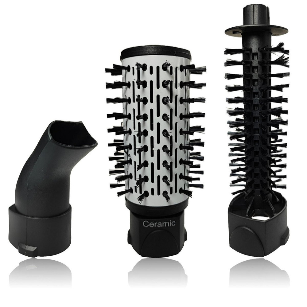 Фен щітка для волосся 3в1, 1000W, Gemei GM 4828 / Фен стайлер для укладання волосся з обертанням / Мультистайлер Київ - фото 6