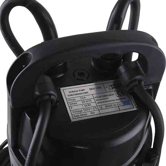 Насос дренажный VOLKS pumpe QDX1500 1,5кВт (000025916) Киев