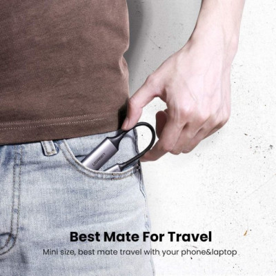 Перехідник USB2.0 Type C to HDMI V2.0 4K60Hz 10cm CM297 gray Ugreen (70444) Вінниця - фото 4