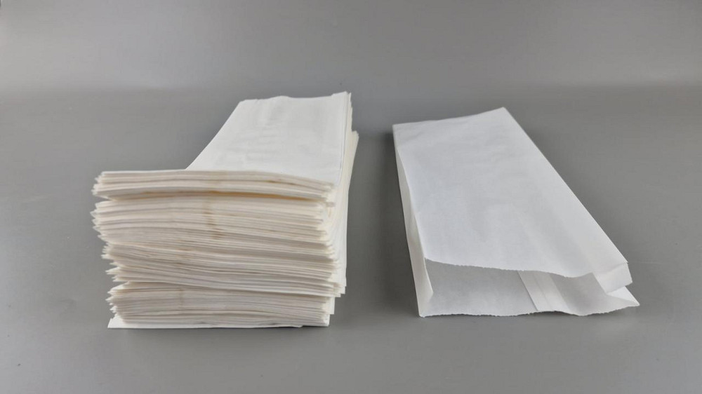 Пакет паперовий 10см 28см білий ящ. 1000 шт Харків - фото 4