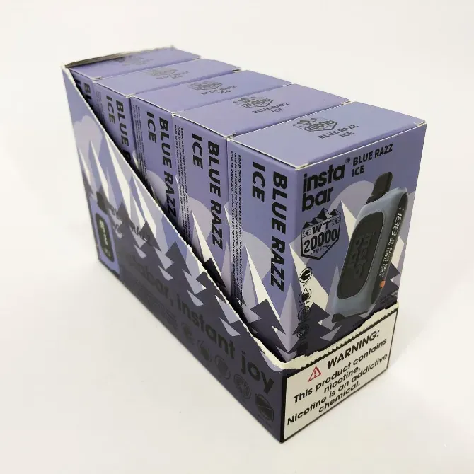 • Синя малина з льодом • Сигарета InstaBar WT 20000 тяг Київ - фото 4