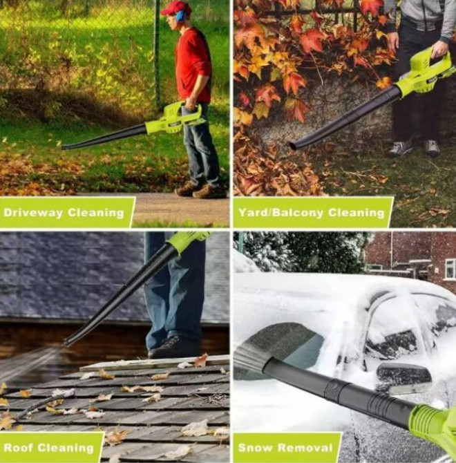 Садовая воздуходувка аккумуляторная BX-111, 800 м³/ч, 2 аккумулятора 48В, 2 скорости Одесса - изображение 19