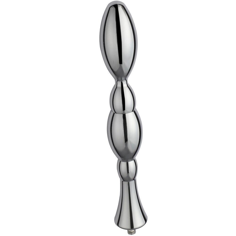 Металевий анальний плаг для секс-машин Hismith Bullet Anal Toy, система KlicLok Sex Aura Київ - фото 6