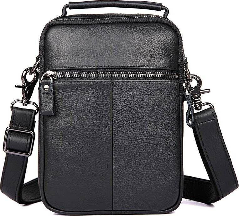 Сумка мужская Vintage 14518 Черная Киев - изображение 6