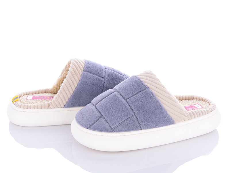 Капці жіночі домашні теплі закриті Сірий Одеса - фото 3