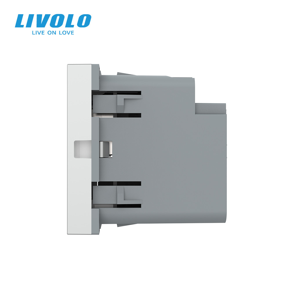 LIVOLO Розетка LIVOLO USB-A + USB-C PD 36Вт, сіра, швидке заряджання, Power Delivery QC 3.0, мо Коломия - фото 4