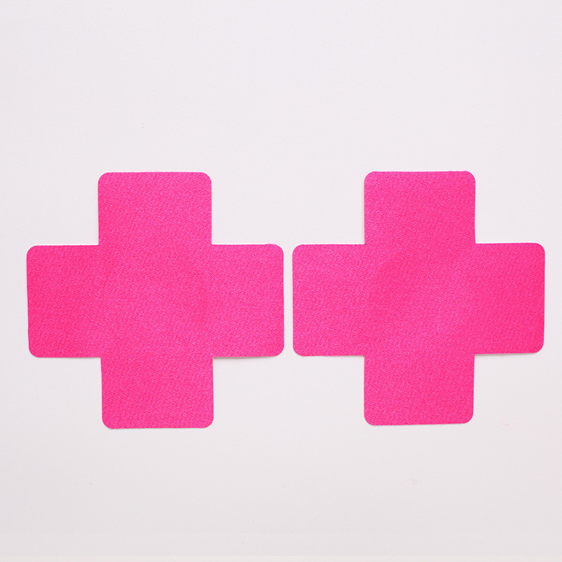 Наклейки на груди Хрестики 8 см рожевий Київ - фото 4