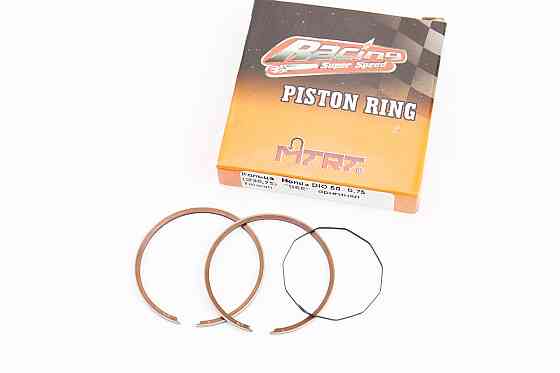 Кільця поршневі Honda DIO50 39мм +0,75 (замки внутрішні) Київ