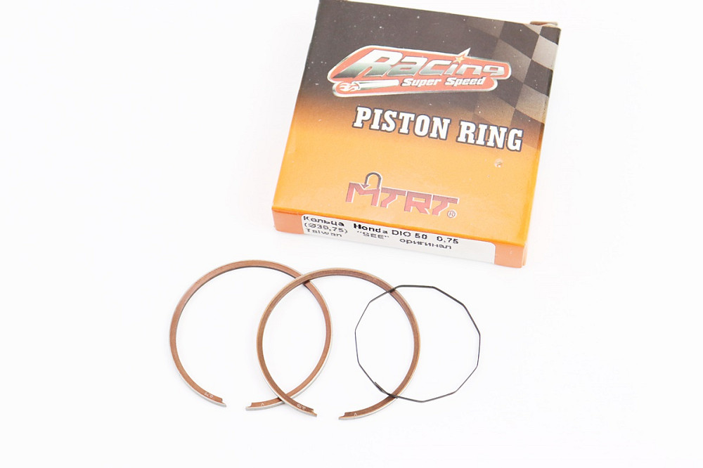Кільця поршневі Honda DIO50 39мм +0,75 (замки внутрішні) Київ - фото 1