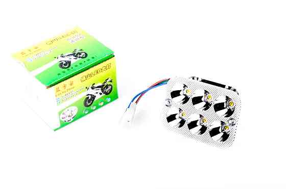 Модуль світлодіодний (12W, 5 діодів, RGB-підсвічування, 90*66mm) YWL Київ