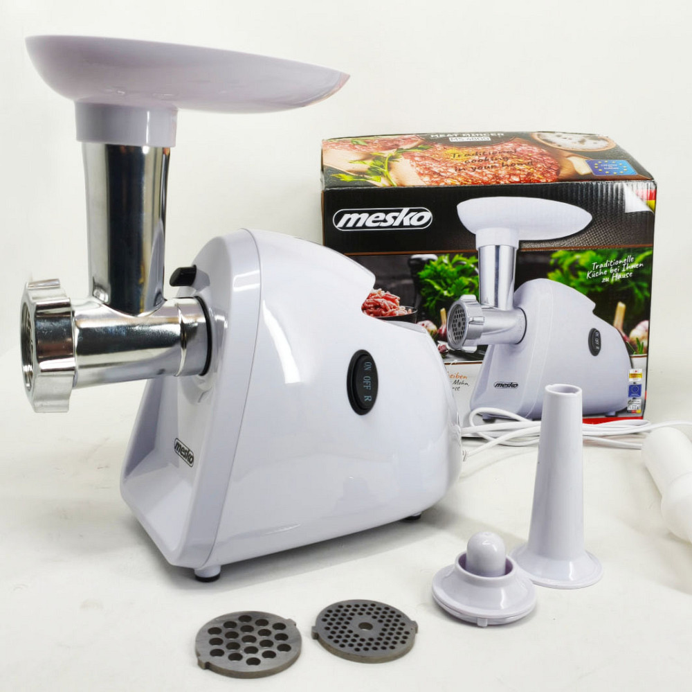 Мясорубка обычная Mesko MS 4809 1500Вт, Мясорубки для колбасы, Мясорубка с решеткой для фарша TA-24 Львов - изображение 13