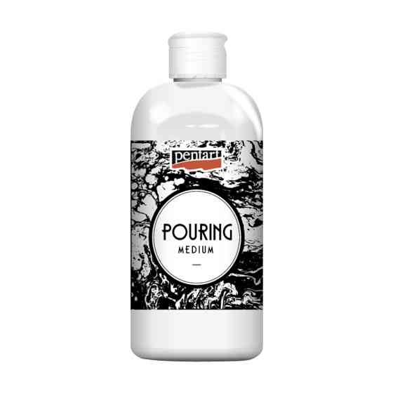 Медіум Pouring  на водній основі для акрилових фарб Pentart Київ