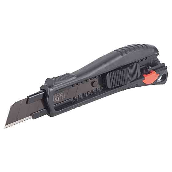 Ultra Нож сегментный лезвие 18мм корпус ABS/TPR автоматический замок ULTRA (8210292) Коломия