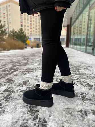 Stilli Угги жіночі STILLI 250-1 чорні (зима, замша натуральна) (6144) Коломия