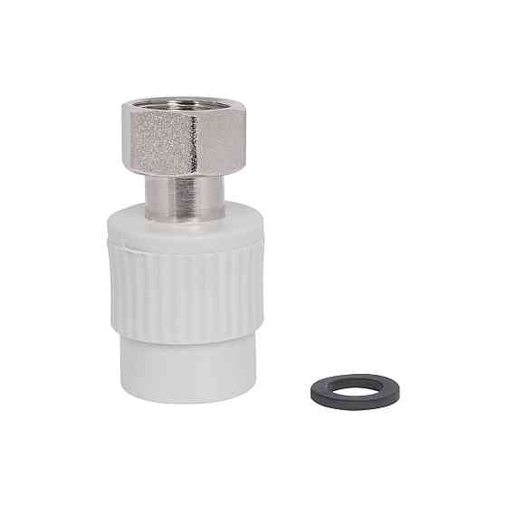Муфта PPR Thermo Alliance з накидною гайкою 20х1/2" Київ