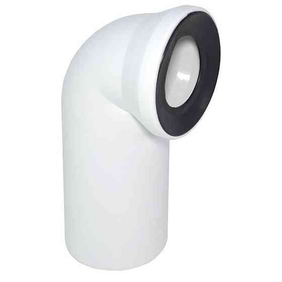 Колено Waterstal WC Ø110/90° W 090 Київ