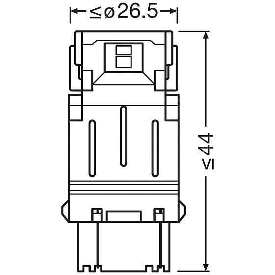 Комплект світлодіодних ламп OSRAM LEDriving SL 3157DYP-02B PY27/7W W2,5x16q 12V Amber (2 шт) Харків
