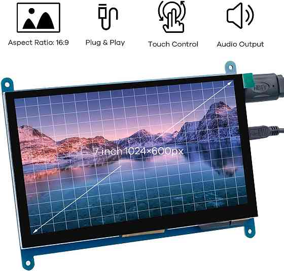 Сенсорний дисплей 7 дюймів LAFVIN IPS LCD Touch Screen Луцьк