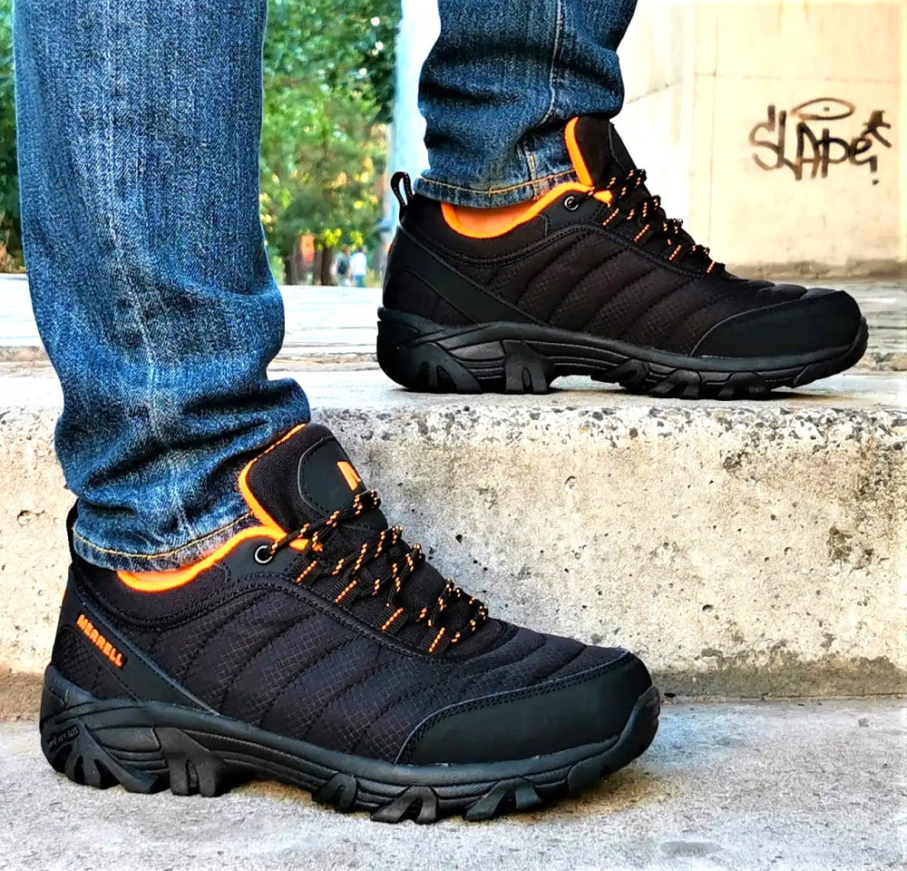 Кроссовки MERRELL ТЕРМО Gore-Tex Мужские Чёрные с Оранжевым Меррелл (размеры: 41,42) Видео Обзор Днепр - изображение 5