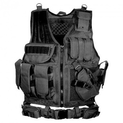 Жилет разгрузочный Leapers Black (PVC-V547BT) Винница - изображение 1