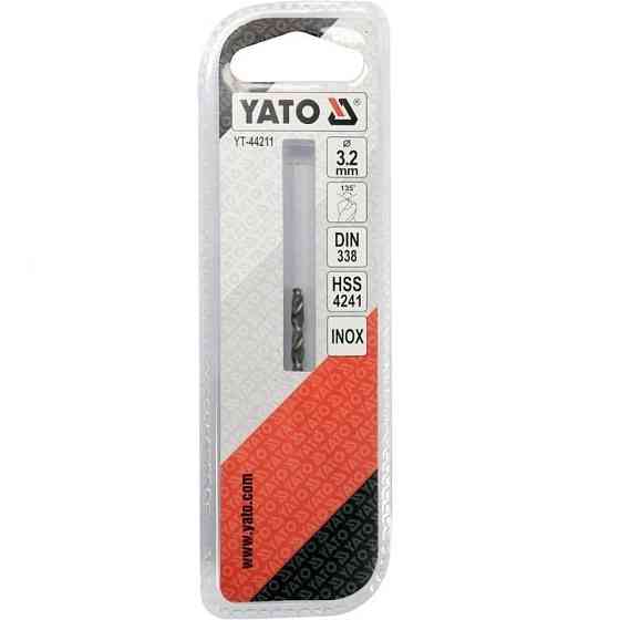 Свердло для металу HSS4241 3,2 мм YATO Харків