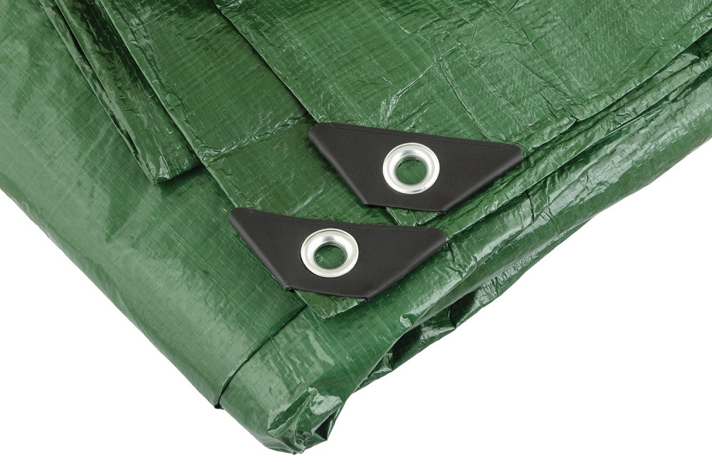 MASTERTOOL Тент MASTERTOOL GREEN/SILVER 4х5 м двосторонній 130 г/м² 89-1405 Киев - изображение 3