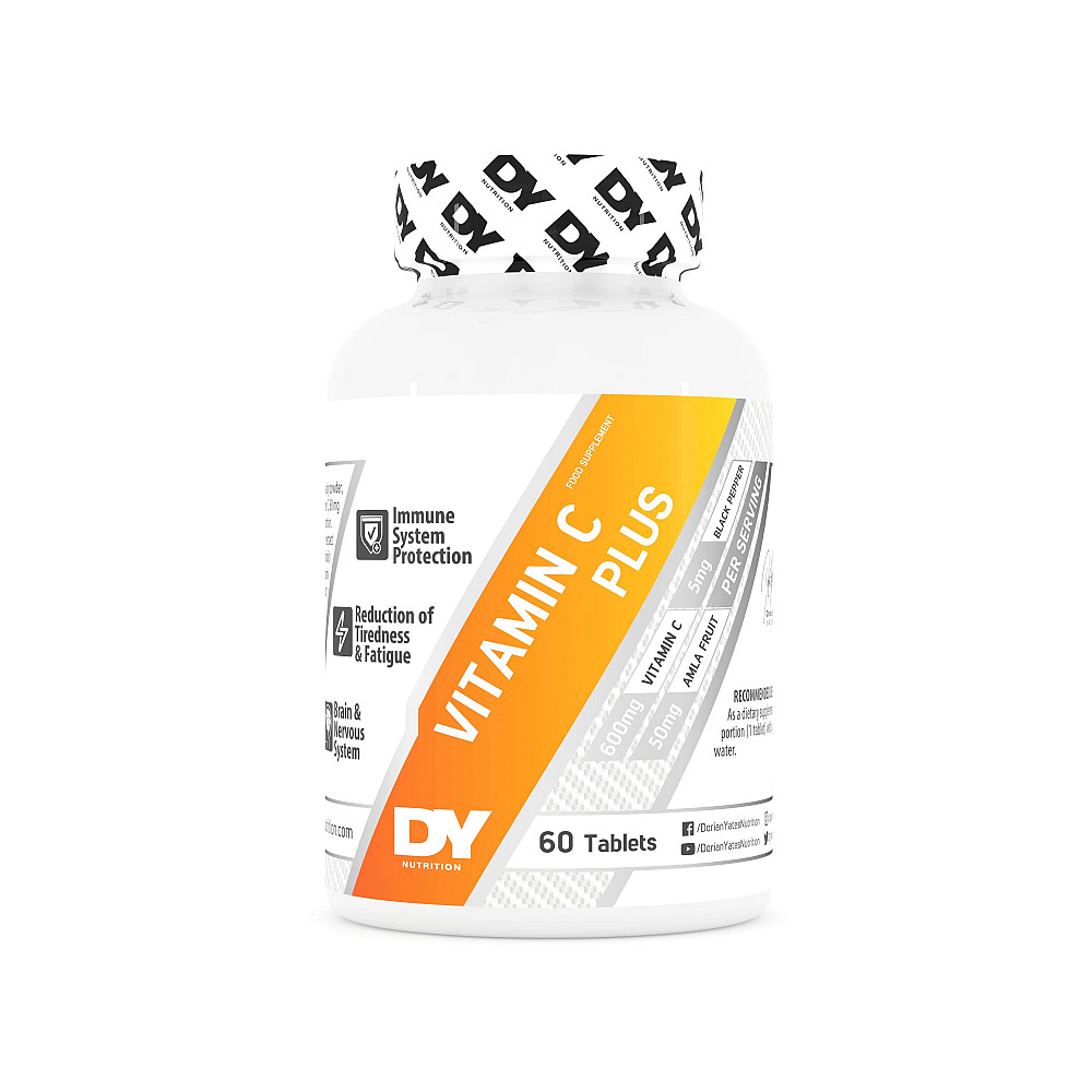Вітамін C DORIAN YATES NUTRITION VITAMIN C+ (Plus) 60 TAB Луцьк - фото 1
