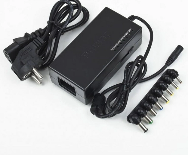 Зарядний пристрій універсальний MY-120W - 2456 Комплектація: адаптер, спеціальний шнур живлення, насадки Одеса - фото 5