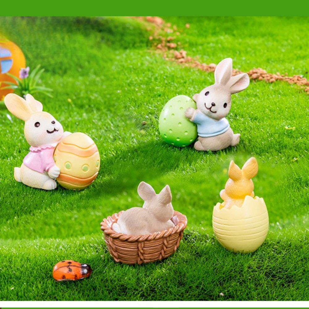 Набор фигурок Кролики с Крашенками  7 шт Одесса - изображение 7