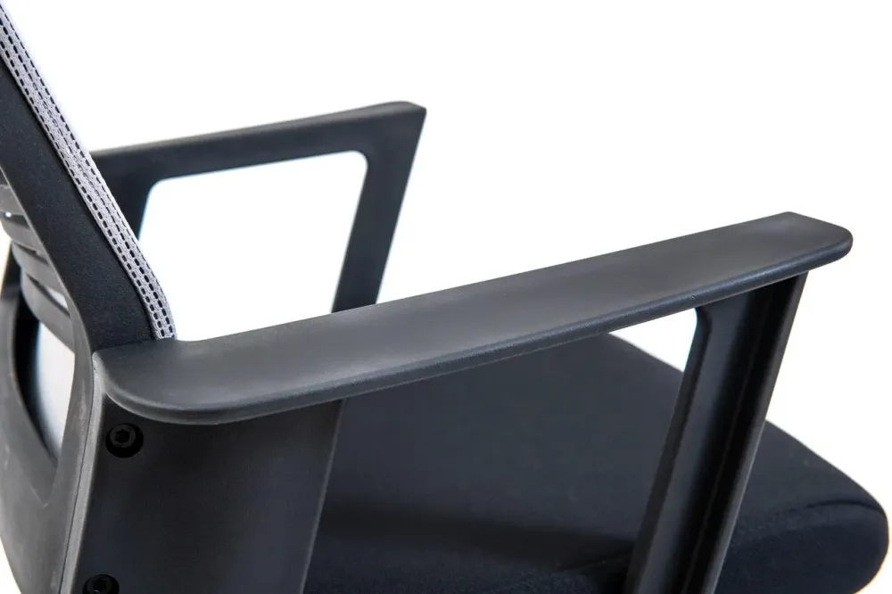 Офісне Крісло Керівника Richman Stick Сітка Чорно-сірий Київ - фото 4